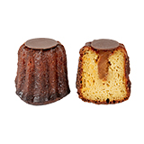 Canelé dulce de leche